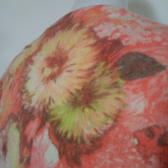 SOLD 🥰 Angora 50s cardigan french Hand sweater - Picture 7 of 7